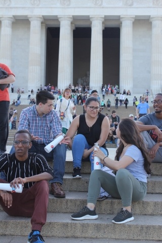  2017-2018 Campus Competition embarked on a trip to Washington, D.C. 